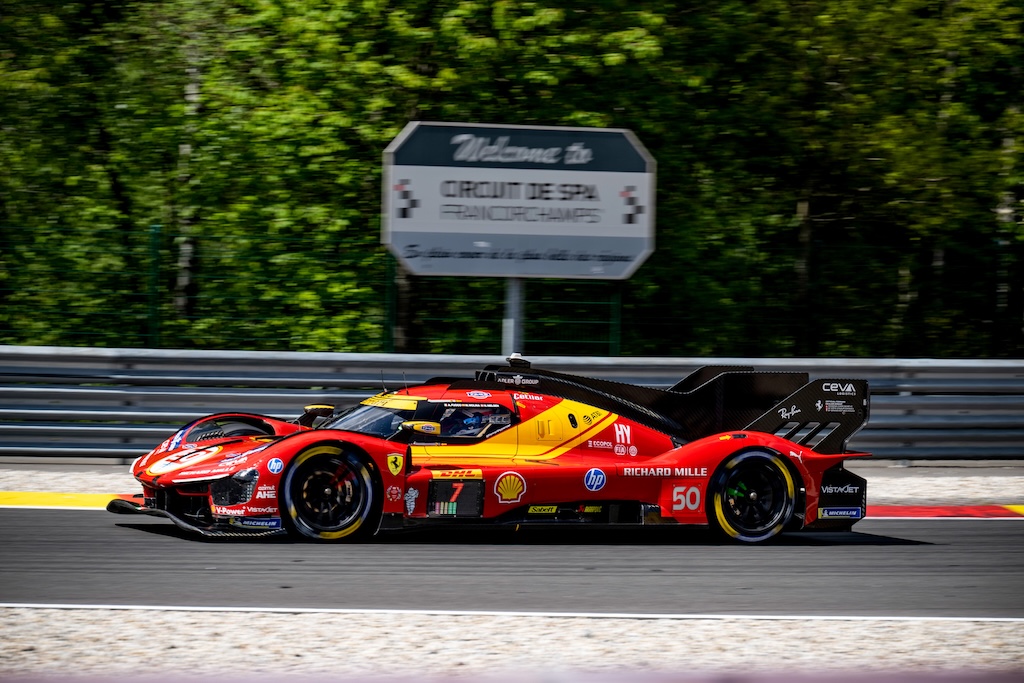 Nicklas Nielsen sikrede podie på sidste stop inden Le Mans.
(Foto: Ferrari Media)